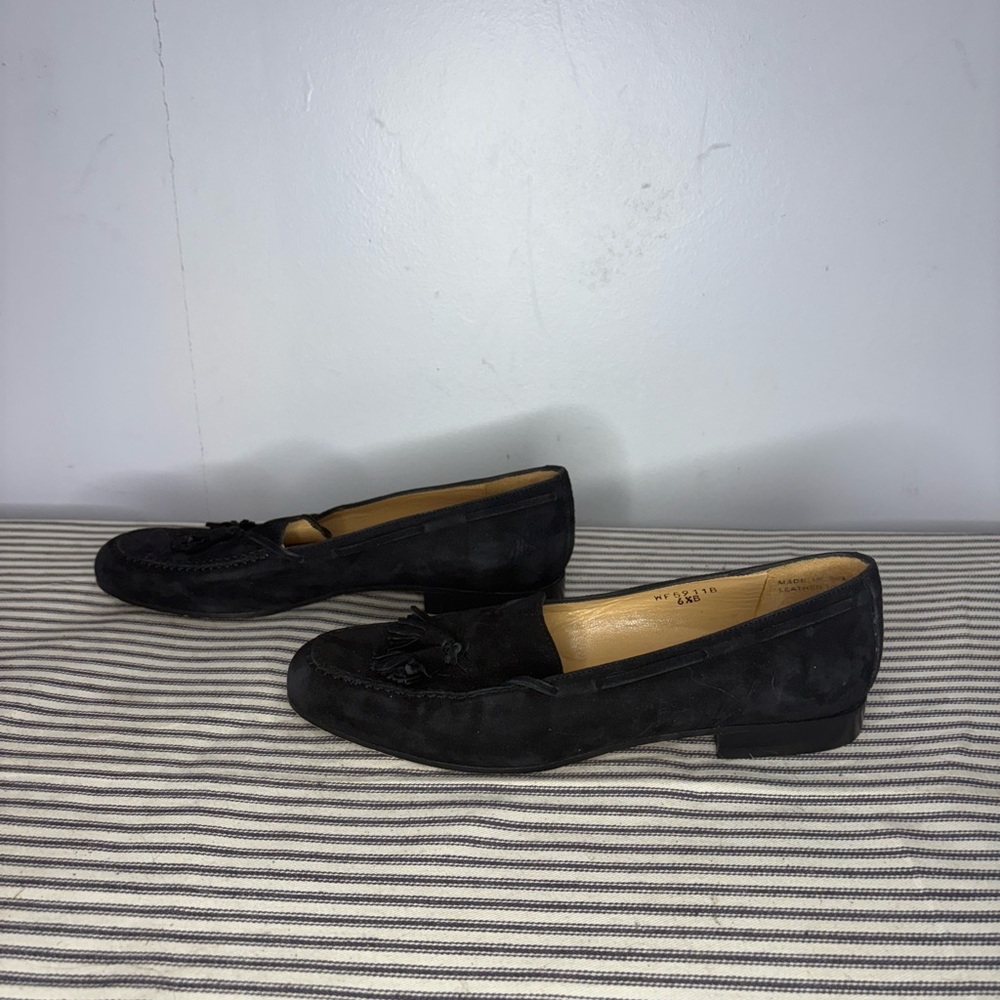 Women's Ralph Lauren Suede Tassel Loafers Size 6.5B